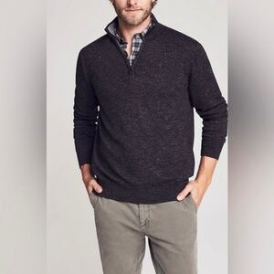 Faherty Sconset Pullover Cotton Cashmere Sweater